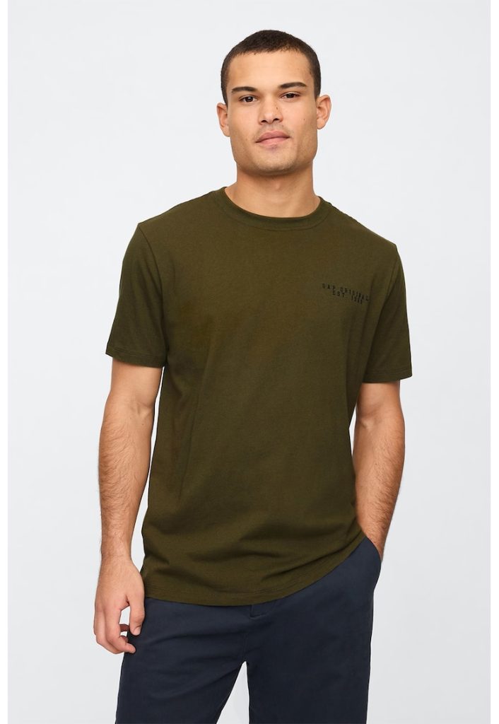 Tricou cu imprimeu pe partea din spate-BARBATI/IMBRACAMINTE/Tricouri si maiouri-IMBRACAMINTE/Tricouri si maiouri