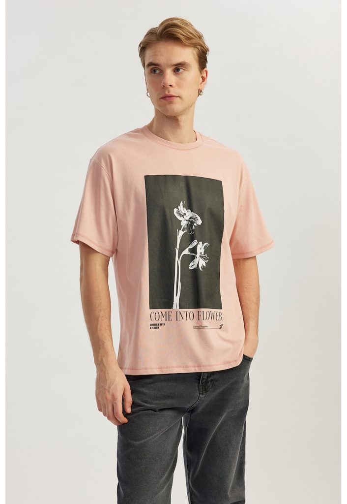 Tricou cu imprimeu poza-BARBATI/IMBRACAMINTE/Tricouri si maiouri-IMBRACAMINTE/Tricouri si maiouri