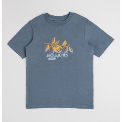Tricou cu imprimeu si decolteu la baza gatului-BAIETI/IMBRACAMINTE/Tricouri si maiouri-IMBRACAMINTE/Tricouri si maiouri