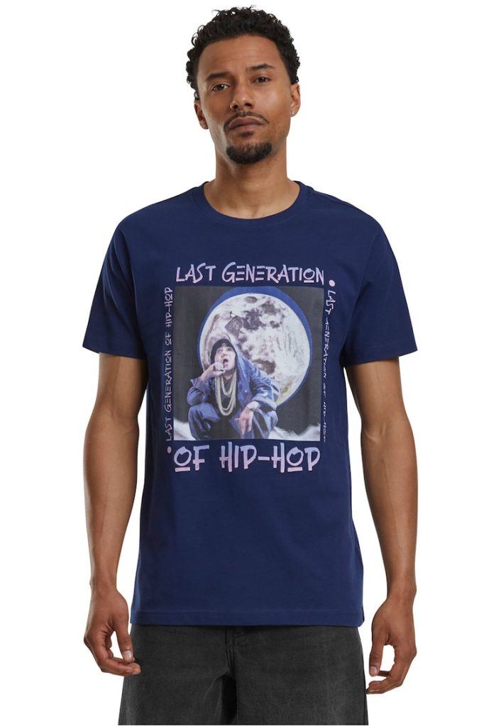 Tricou cu imprimeu si decolteu la baza gatului-BARBATI/IMBRACAMINTE/Tricouri si maiouri-IMBRACAMINTE/Tricouri si maiouri
