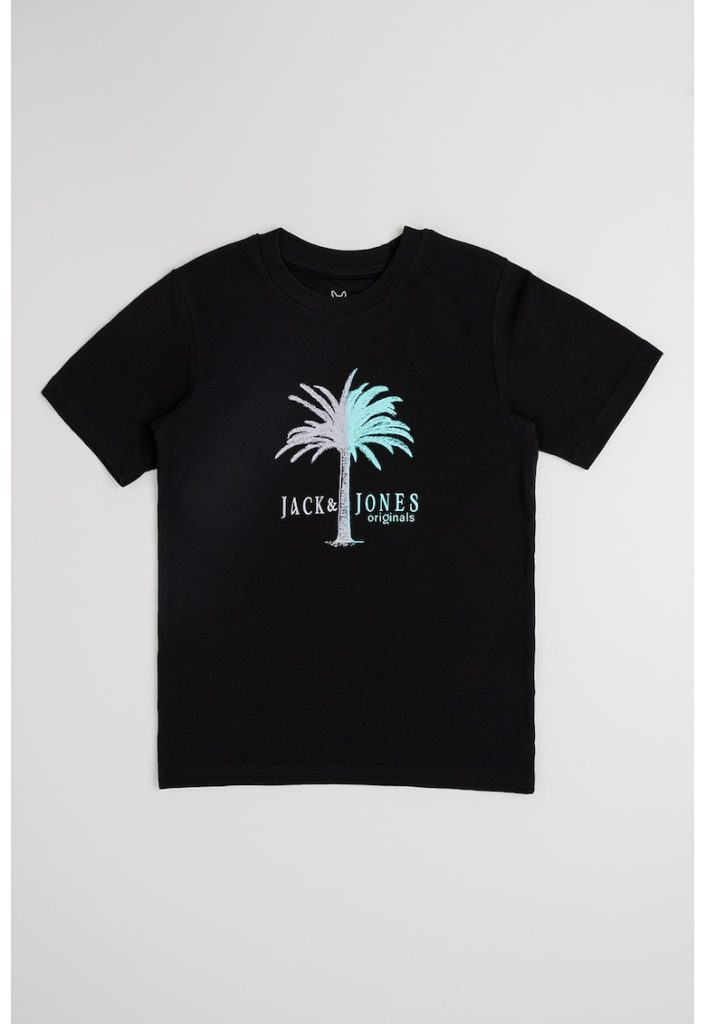 Tricou cu imprimeu si decolteu la baza gatului-BAIETI/IMBRACAMINTE/Tricouri si maiouri-IMBRACAMINTE/Tricouri si maiouri