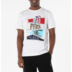 Tricou cu imprimeu text-BARBATI/IMBRACAMINTE/Tricouri si maiouri-IMBRACAMINTE/Tricouri si maiouri