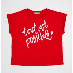 Tricou cu imprimeu text-FETE/IMBRACAMINTE/Tricouri si maiouri-IMBRACAMINTE/Tricouri si maiouri