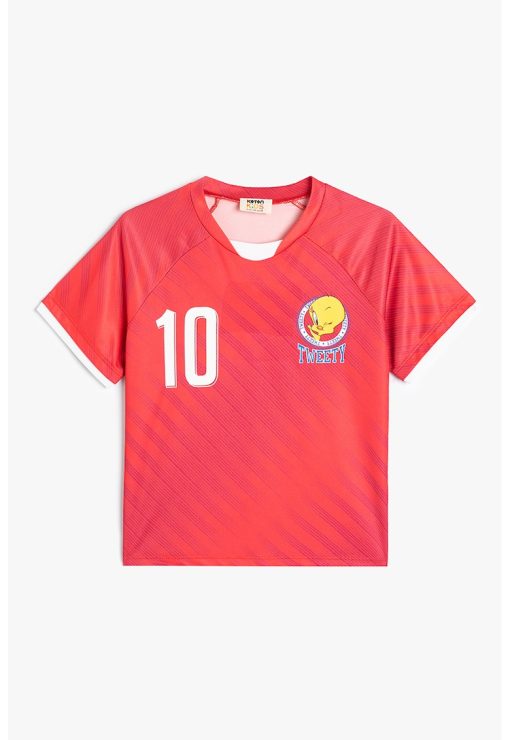 Tricou cu maneci raglan-FETE/IMBRACAMINTE/Tricouri si maiouri-IMBRACAMINTE/Tricouri si maiouri