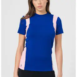 Tricou cu model colorblock si decupaje-FEMEI/IMBRACAMINTE/Tricouri si maiouri-IMBRACAMINTE/Tricouri si maiouri