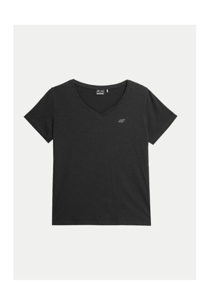 Tricou dama -  22125 - Bumbac - Negru-FEMEI/IMBRACAMINTE/Tricouri si maiouri-IMBRACAMINTE/Tricouri si maiouri