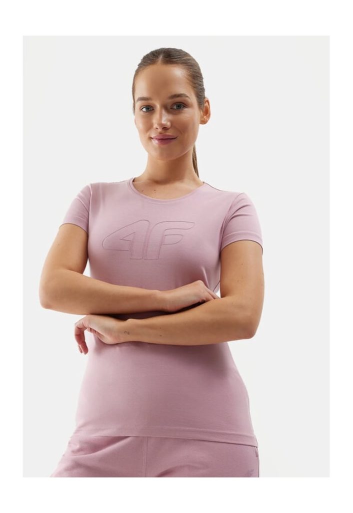 Tricou dama -  22323 - Bumbac - Roz-FEMEI/IMBRACAMINTE/Tricouri si maiouri-IMBRACAMINTE/Tricouri si maiouri