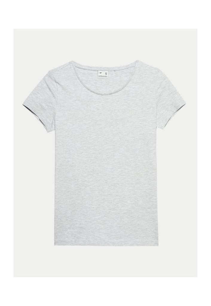 Tricou dama -  303823733 - Gri - Bumbac-FEMEI/IMBRACAMINTE/Tricouri si maiouri-IMBRACAMINTE/Tricouri si maiouri