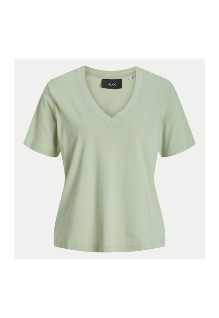 Tricou dama -  304159046 - Verde - Bumbac-FEMEI/IMBRACAMINTE/Tricouri si maiouri-IMBRACAMINTE/Tricouri si maiouri