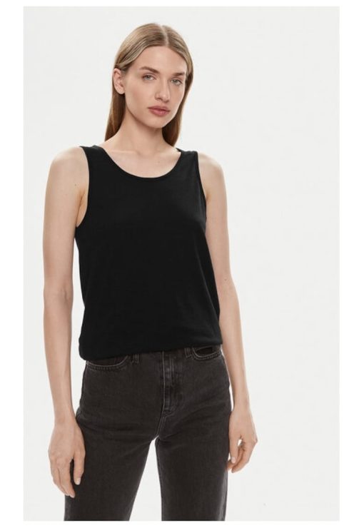 Tricou dama -  483609 - Negru - Bumbac --FEMEI/IMBRACAMINTE/Tricouri si maiouri-IMBRACAMINTE/Tricouri si maiouri