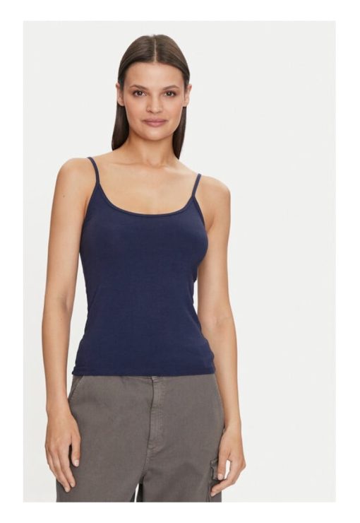Tricou dama -  87241 - Bumbac - Bleumarin-FEMEI/IMBRACAMINTE/Tricouri si maiouri-IMBRACAMINTE/Tricouri si maiouri