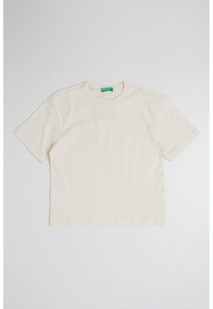 Tricou de bumbac cu decolteu la baza gatului-BAIETI/IMBRACAMINTE/Tricouri si maiouri-IMBRACAMINTE/Tricouri si maiouri