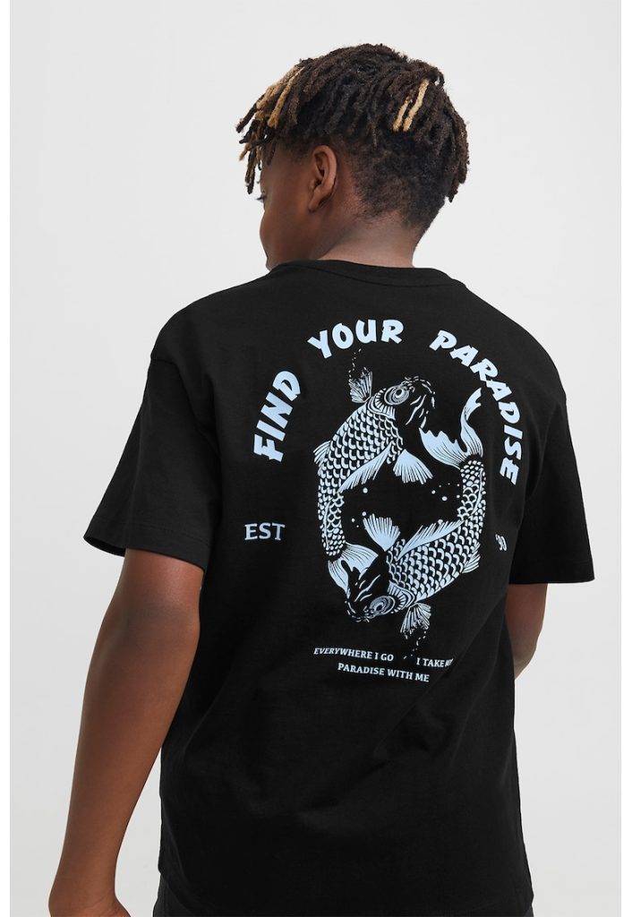 Tricou de bumbac cu imprimeu-BAIETI/IMBRACAMINTE/Tricouri si maiouri-IMBRACAMINTE/Tricouri si maiouri