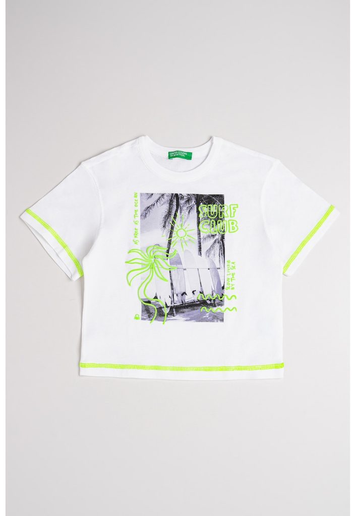 Tricou de bumbac cu imprimeu grafic-BAIETI/IMBRACAMINTE/Tricouri si maiouri-IMBRACAMINTE/Tricouri si maiouri