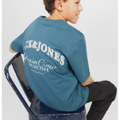 Tricou de bumbac cu imprimeu pe spate-BAIETI/IMBRACAMINTE/Tricouri si maiouri-IMBRACAMINTE/Tricouri si maiouri