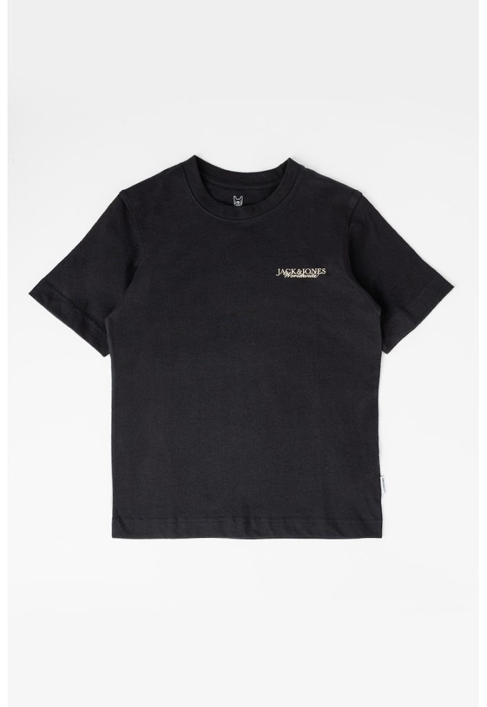 Tricou de bumbac cu logo-BAIETI/IMBRACAMINTE/Tricouri si maiouri-IMBRACAMINTE/Tricouri si maiouri