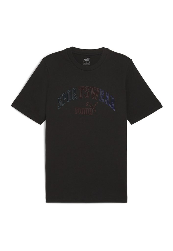 Tricou de bumbac cu logo ESS+-BARBATI/IMBRACAMINTE/Tricouri si maiouri-IMBRACAMINTE/Tricouri si maiouri