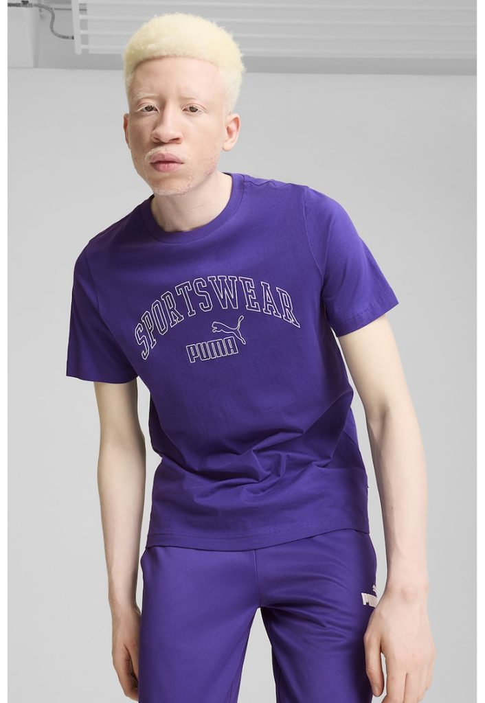 Tricou de bumbac cu logo ESS+-BARBATI/IMBRACAMINTE/Tricouri si maiouri-IMBRACAMINTE/Tricouri si maiouri
