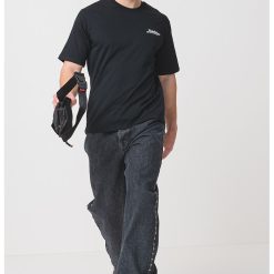 Tricou de bumbac cu logo discret-BARBATI/IMBRACAMINTE/Tricouri si maiouri-IMBRACAMINTE/Tricouri si maiouri
