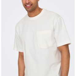 Tricou de bumbac organic cu buzunar frontal-BARBATI/IMBRACAMINTE/Tricouri si maiouri-IMBRACAMINTE/Tricouri si maiouri