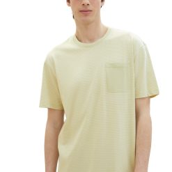 Tricou din amestec de bumbac cu buzunar pe piept-BARBATI/IMBRACAMINTE/Tricouri si maiouri-IMBRACAMINTE/Tricouri si maiouri