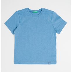 Tricou din bumbac cu decolteu la baza gatului-BAIETI/IMBRACAMINTE/Tricouri si maiouri-IMBRACAMINTE/Tricouri si maiouri