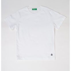 Tricou din bumbac cu decolteu la baza gatului-BAIETI/IMBRACAMINTE/Tricouri si maiouri-IMBRACAMINTE/Tricouri si maiouri
