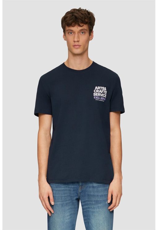 Tricou din bumbac cu imprimeu-BARBATI/IMBRACAMINTE/Tricouri si maiouri-IMBRACAMINTE/Tricouri si maiouri