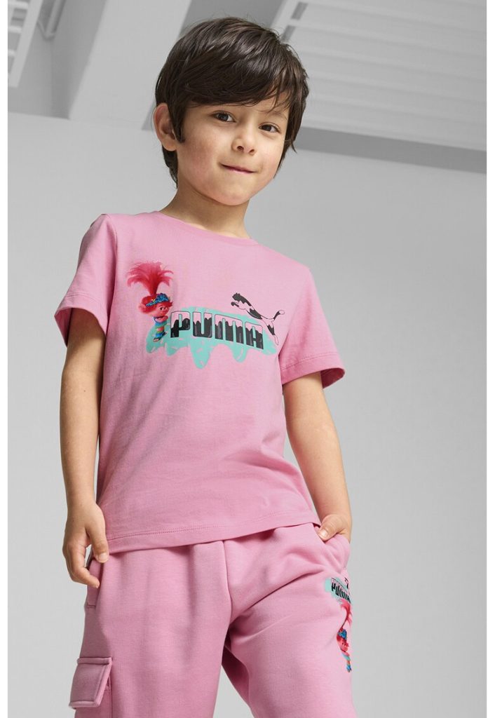 Tricou din bumbac cu imprimeu Trolls-BAIETI/IMBRACAMINTE/Tricouri si maiouri-IMBRACAMINTE/Tricouri si maiouri