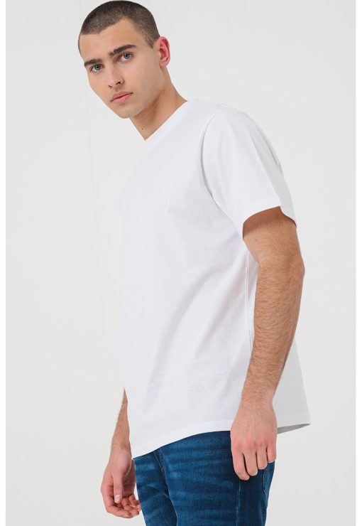 Tricou din bumbac cu imprimeu grafic-BARBATI/IMBRACAMINTE/Tricouri si maiouri-IMBRACAMINTE/Tricouri si maiouri