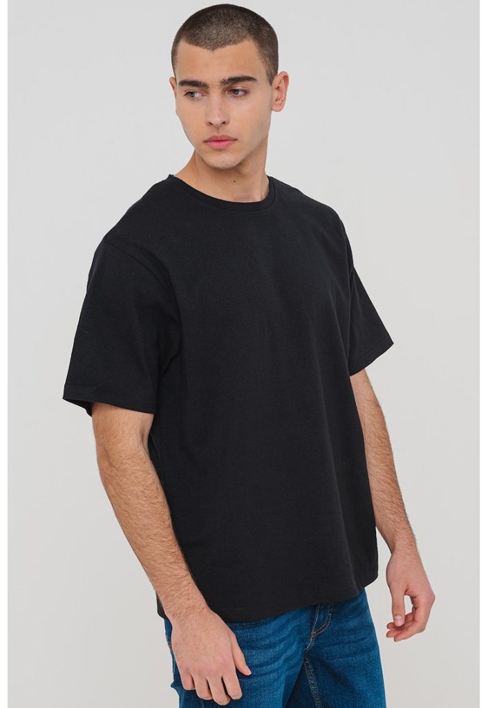 Tricou din bumbac cu imprimeu grafic-BARBATI/IMBRACAMINTE/Tricouri si maiouri-IMBRACAMINTE/Tricouri si maiouri