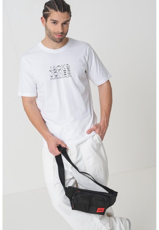 Tricou din bumbac cu logo-BARBATI/IMBRACAMINTE/Tricouri si maiouri-IMBRACAMINTE/Tricouri si maiouri