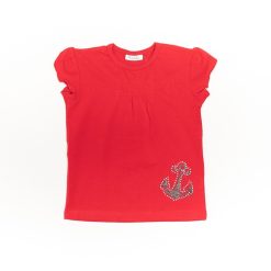Tricou fete -  din bumbac - 14410-FETE/IMBRACAMINTE/Tricouri si maiouri-IMBRACAMINTE/Tricouri si maiouri