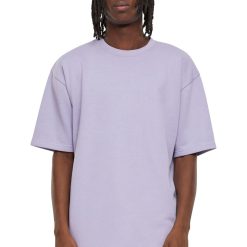 Tricou lejer cu model uni-BARBATI/IMBRACAMINTE/Tricouri si maiouri-IMBRACAMINTE/Tricouri si maiouri