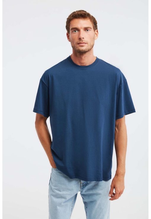 Tricou lejer din bumbac-BARBATI/IMBRACAMINTE/Tricouri si maiouri-IMBRACAMINTE/Tricouri si maiouri
