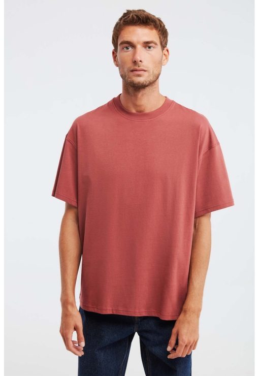 Tricou lejer din bumbac-BARBATI/IMBRACAMINTE/Tricouri si maiouri-IMBRACAMINTE/Tricouri si maiouri