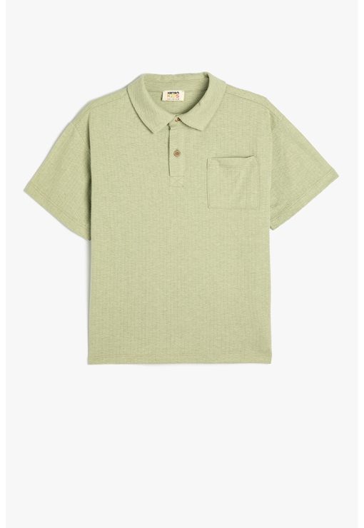 Tricou polo cu buzunar pe piept-BAIETI/IMBRACAMINTE/Tricouri si maiouri-IMBRACAMINTE/Tricouri si maiouri