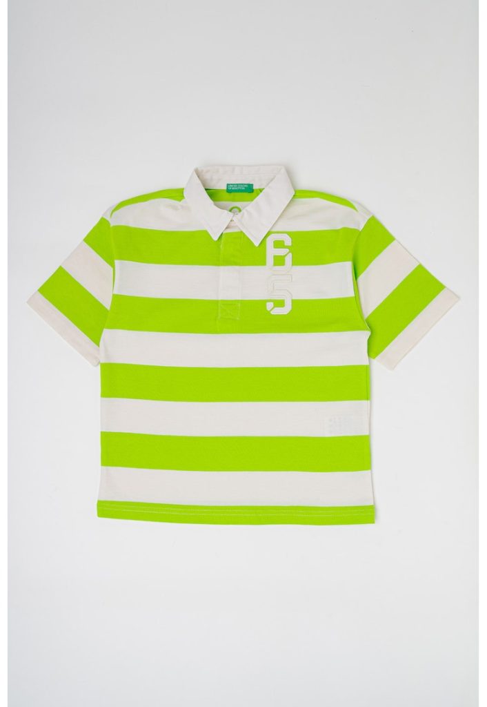 Tricou polo cu model in dungi-BAIETI/IMBRACAMINTE/Tricouri si maiouri-IMBRACAMINTE/Tricouri si maiouri