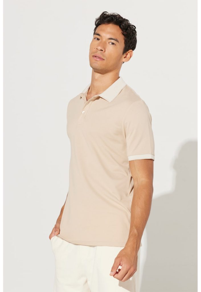 Tricou polo din amestec de bumbac-BARBATI/IMBRACAMINTE/Tricouri si maiouri-IMBRACAMINTE/Tricouri si maiouri