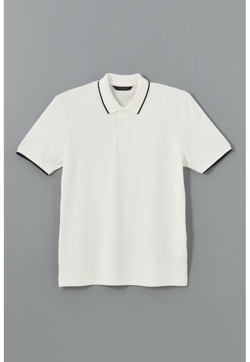 Tricou polo din bumbac-BARBATI/IMBRACAMINTE/Tricouri si maiouri-IMBRACAMINTE/Tricouri si maiouri