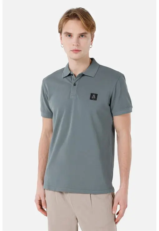 Tricou polo din bumbac pique-BARBATI/IMBRACAMINTE/Tricouri si maiouri-IMBRACAMINTE/Tricouri si maiouri