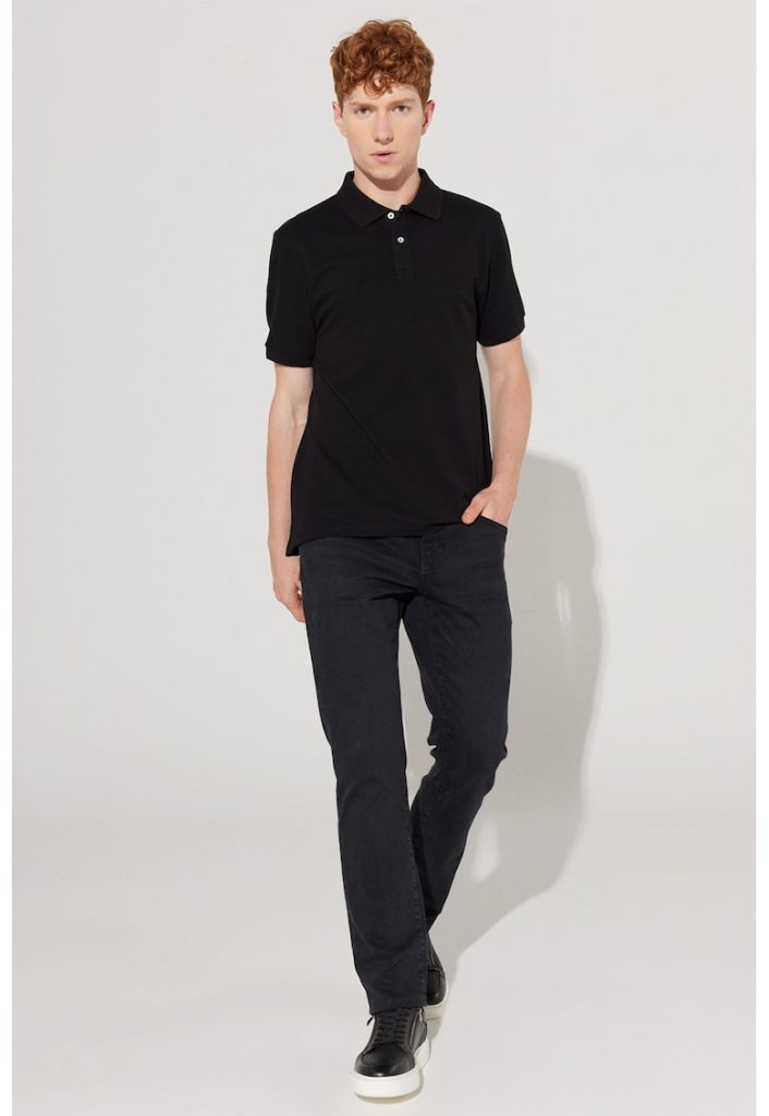 Tricou polo slim fit-BARBATI/IMBRACAMINTE/Tricouri si maiouri-IMBRACAMINTE/Tricouri si maiouri