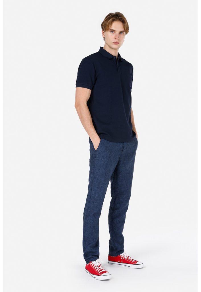 Tricou polo texturat-BARBATI/IMBRACAMINTE/Tricouri si maiouri-IMBRACAMINTE/Tricouri si maiouri