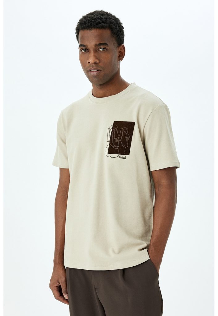 Tricou regular fit de bumbac-BARBATI/IMBRACAMINTE/Tricouri si maiouri-IMBRACAMINTE/Tricouri si maiouri