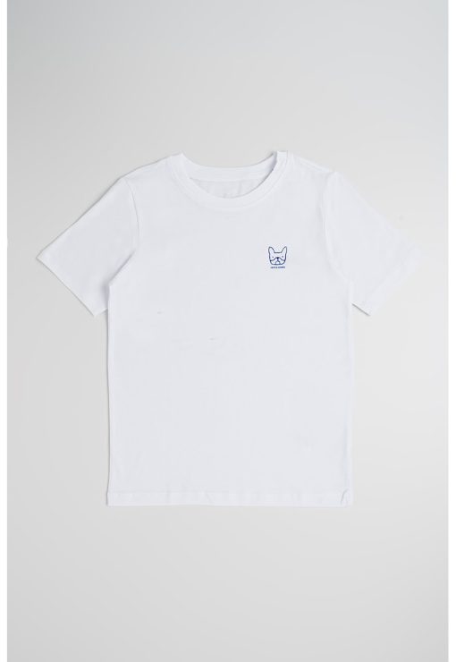 Tricou slim fit de bumbac cu imprimeu discret-BAIETI/IMBRACAMINTE/Tricouri si maiouri-IMBRACAMINTE/Tricouri si maiouri