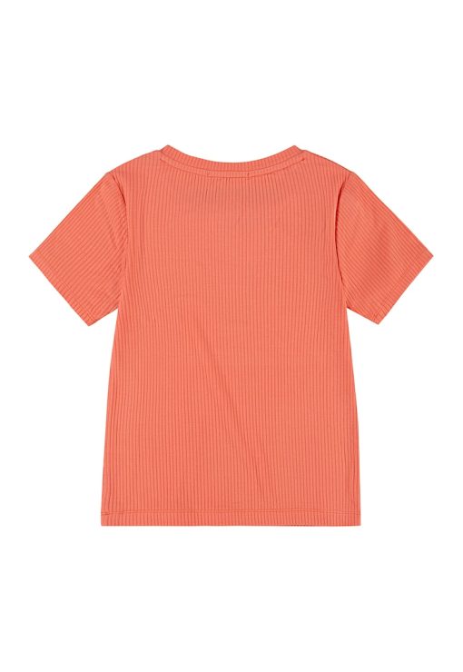 Tricou striat cu decolteu la baza gatului-FETE/IMBRACAMINTE/Tricouri si maiouri-IMBRACAMINTE/Tricouri si maiouri