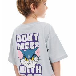 Tricou supradimensionat cu design grafic-BAIETI/IMBRACAMINTE/Tricouri si maiouri-IMBRACAMINTE/Tricouri si maiouri
