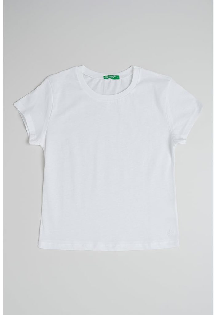 Tricou uni de bumbac-FETE/IMBRACAMINTE/Tricouri si maiouri-IMBRACAMINTE/Tricouri si maiouri