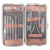 Trusa Manichiura SensoPRO Milano 12 piese - Powder Pink-Accesorii Unghii > Instrumente Manichiura