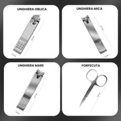 Trusa Manichiura SensoPRO Milano 12 piese Powder Pink 4